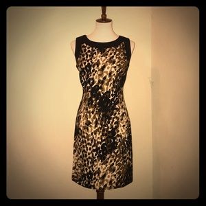 Black, Cream, & Tan Dress!